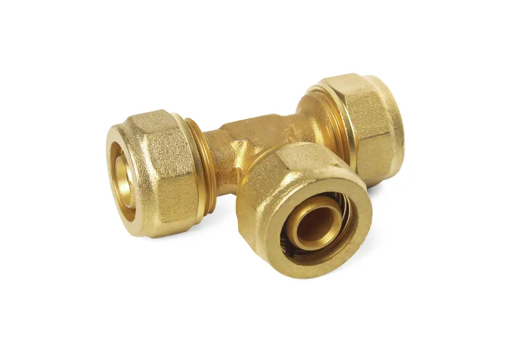 Тройник бронзовый